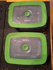 Pyrex Cook&Heat Rechteckig Glas Frischhaltedose mit Deckel