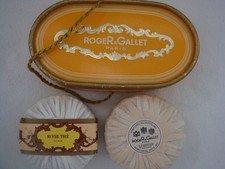 ☸ڿڰۣ-☸ TOP - ORIGINAL "ROGER & GALLET"- VINTAGE SEIFE - PARIS - OVP ☸ڿڰۣ-☸