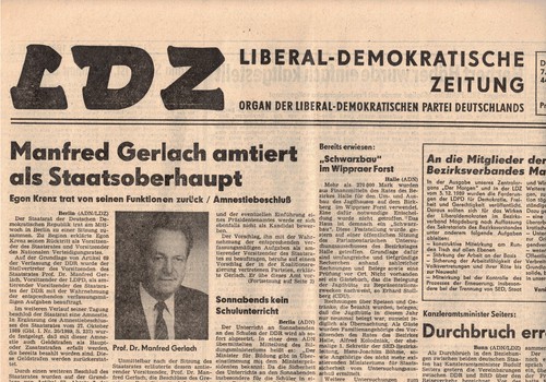 Ddr zeitung ldz halle - halle, saale