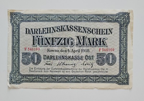 Wk1 darlehnskasse funfzig - darlehnskasse, ost