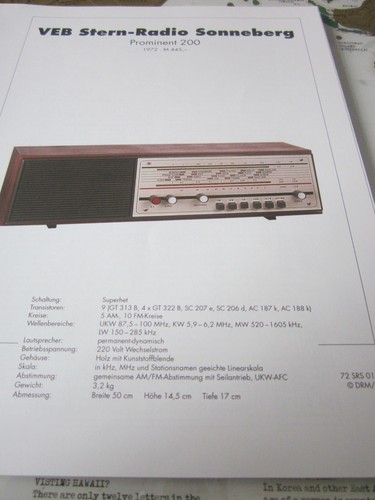 Radio archiv schaltplan - radio-tv,