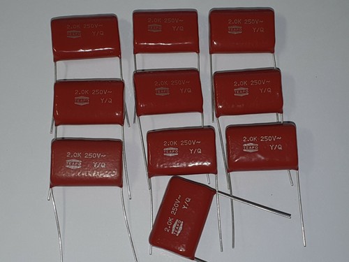 10x 2µf 250 vac - 10x,
