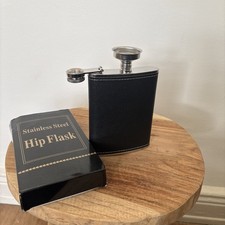 Flachmann Edelstahl 8 oz Ca