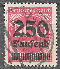 Deutsches Reich FREIMARKE 295