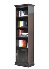 Bücherregal in Schwarz