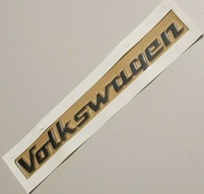 VW New Beetle 5C original Volkswagen Logo Schriftzug Emblem Aufkleber Heckklappe