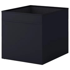 4x IKEA DRONA Box, Regal Aufbewahrung, Zuhause, Büro, Schule, 33x38x33cm [SCHWARZ]