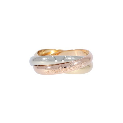 Cartier tricolor ring - cartier,