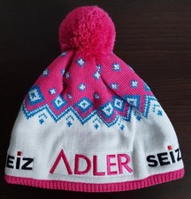 Seiz Adler Mütze Gr. L Bommelmütze Strickmütze Bob Team Laura Nolte BSD DSV