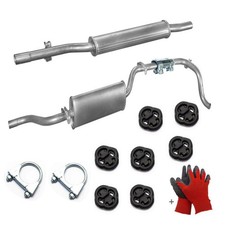 Komplett ab Kat Auspuff für