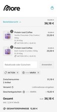 ?15€ More Nutrition Gutschein? | Blitzversand per Chat!⚡️ 24/7 Online✅