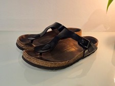 Damen Birkenstock Schwarz Lack