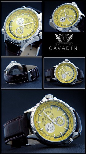 Cavadini herrenuhr kalenderuhr - cavadini,