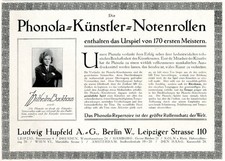 Phonola Notenrollen & Wilhelm
