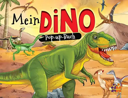 Mein dino pop buch - mein, pop-up