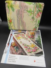 ?großer Tischläufer 40x100cm, mit dicker Wolle im Kreuzstich sticken Vervaco ?