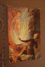 tolle alte  Künstlerkarte