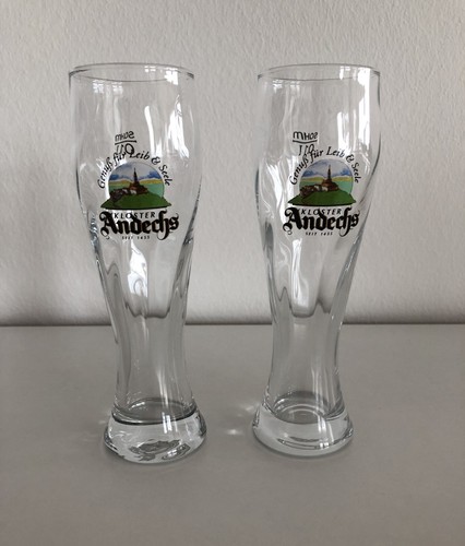 Mini weizenbiergläser 1l - 2,