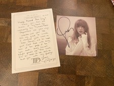 Taylor Swift The Tortured Poets Department TTPD  Signed  Art Card & RSD Letter  