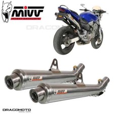 doppelt Auspuff HONDA HORNET 900 2006 MIVV X-cone