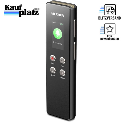 Diktiergerät 128gb tragbar - diktiergerät,
