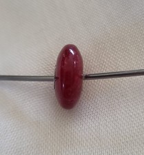 Trollbeads Bead rote Jade LAA