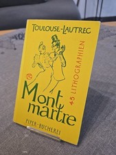 Montmartre 45 Lithographien Toulouse-Lautrec Henri de