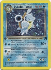 Pokémon dunkles turtok holo - pokémon,