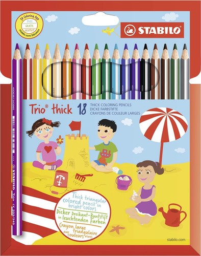 Stabilo dreikant buntstift - dreikant-buntstift,