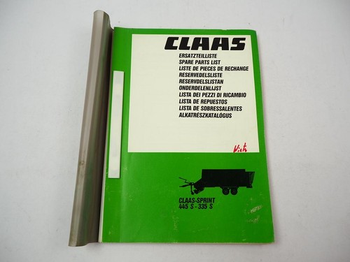 Claas sprint 335s 445s - 335s,