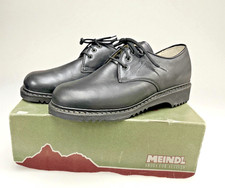 MEINDL Trachtenschuhe Gr.41,5 (7,5) Leder schwarz ungetragen Oktoberfest Wiesn
