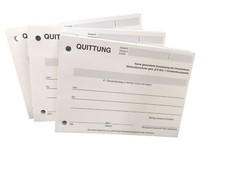 Quittungsblock für - quittungsblock,