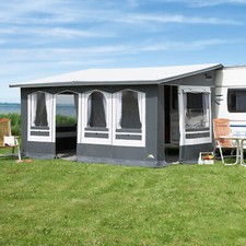 Vorzelt Wohnwagen dwt Favorit III Caravan Teilzelt freistehend Ganzjahreszelt