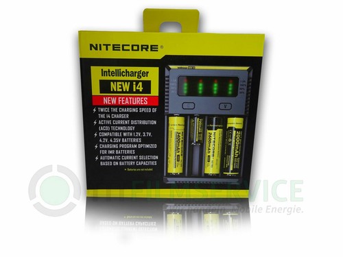 Nitecore intellicharger new - nitecore, i4