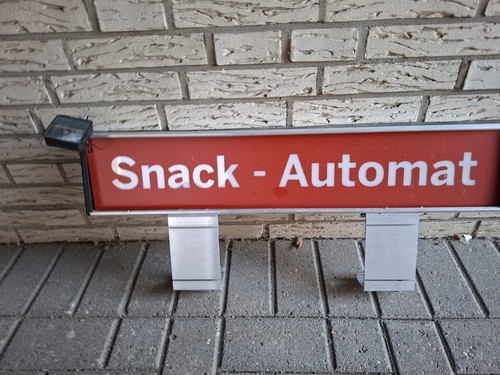 Werbeschild mit solar - mit,