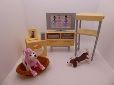 Barbie Wohnzimmermöbel und Zubehör