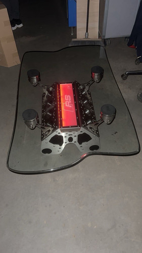 Couchtisch motorblock basis - couchtisch, motorblock-basis