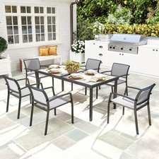 Outsunny Sitzgruppe 7 tlg