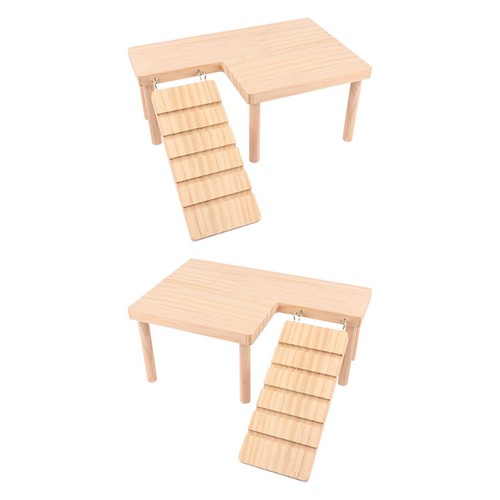 Hamsterplattformen aus holz - hamsterplattformen,