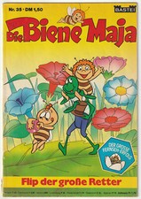 ✪ DIE BIENE MAJA #35 Flip der große Retter, Bastei Verlag 1977 COMICHEFT Z2