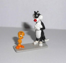 Sammelfigur Looney Tunes Sylvester u. Tweety Metall Mini Pixi ca. 2,5 x 2,5 cm