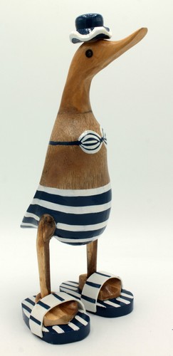 Ente aus holz mit - holz,