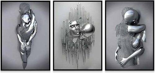 Wandbild auf leinwand ohne - wandbild, leinwand,