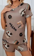 Damen Schlafanzug Shorty