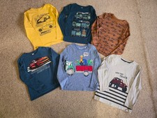 6 Jungen Langarmshirts