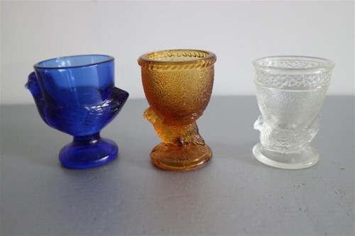3er set glasschalen - set, in