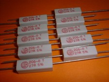 10x 27 Ohm / 4 Watt / 5%