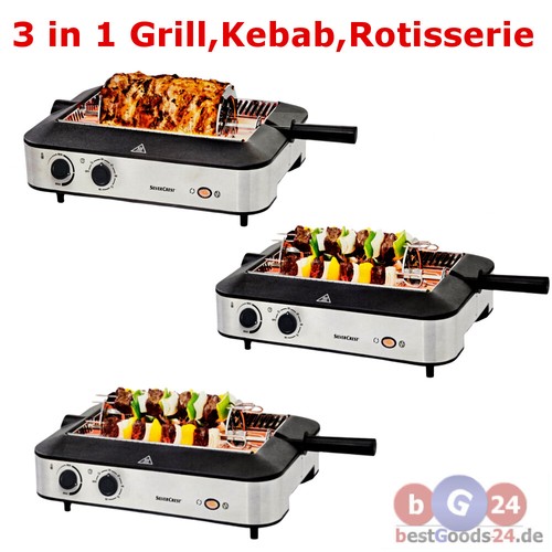 Elektrogrill 3in1 1600w - elektrogrill,