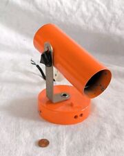 Vintage Wandlampe Orange 70er  Spot Metall Deckenstrahler ohne Elektrik Leuchte