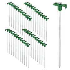 Felsbodenheringe Zelthering 25cm Grün Camping Vorzelt Zelt Erdnagel 12/24/48 St.